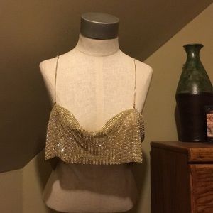 Bling bling club top